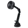 Sucker Electric Car Fan 12V 24V USB Operated Fan for Truck SUV Sedan RV Van Boat