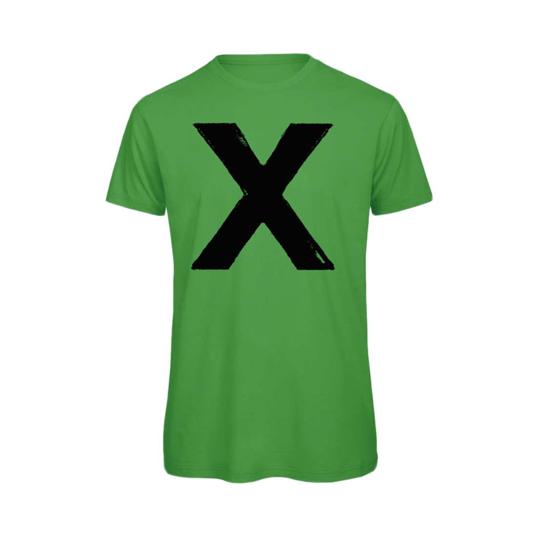 "ed sheeran x green graphic t shirt black x front print"