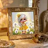 Kit d&rsquo;art diamant&eacute; partiel Angel Girl en forme sp&eacute;ciale de 5d &agrave; la maison, 30x30cm
