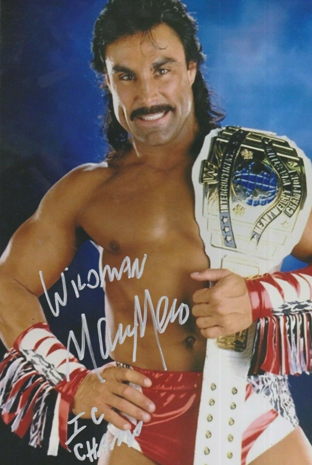 Marc Mero **HAND SIGNED** 12x8 Photo Poster painting ~ AUTOGRAPHED ~ WWE WWF WCW