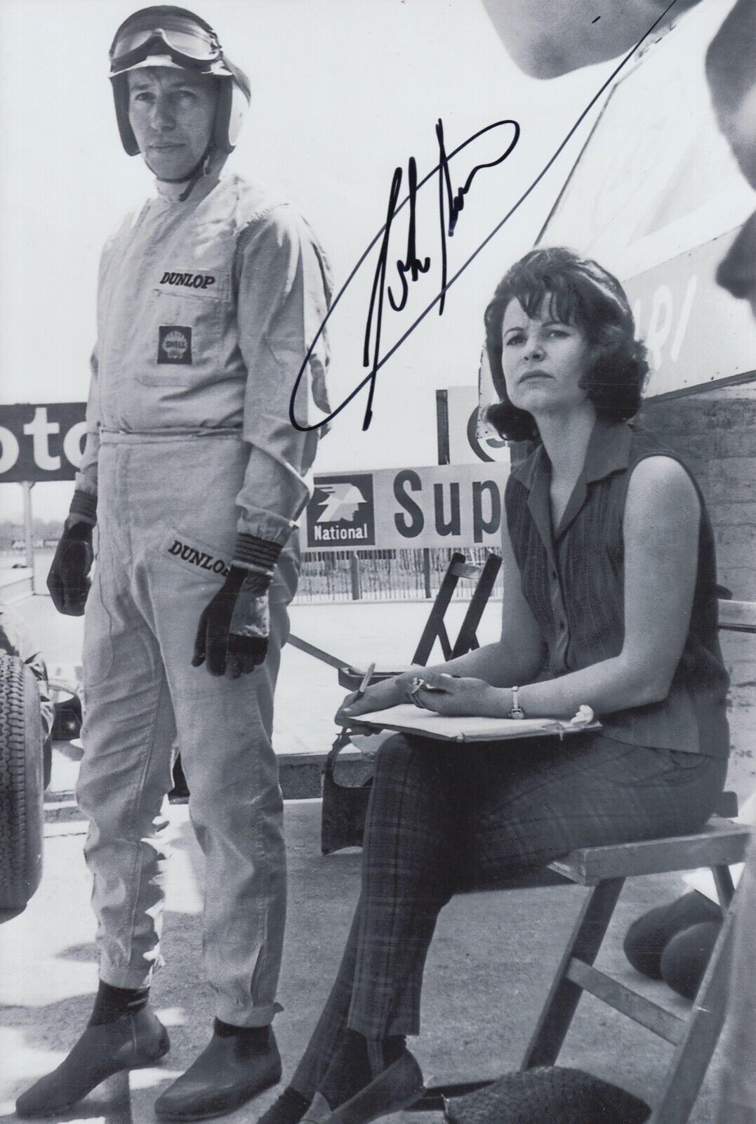 John Surtees Hand Signed 12x8 Photo Poster painting F1 Autograph Formula 1 World Champion