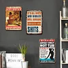 3PCS Warning - Vintage Metal Signs Set - 20*30cm/30*40cm - Warning
