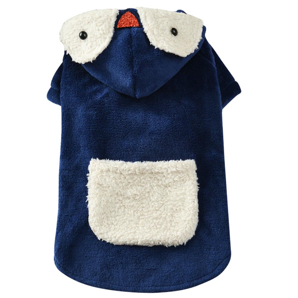 

Pet Winter Warm Coat Blue Penguin Hoodie Sweater 4-leg for Small Medium Dog, Xl, 501 Original