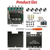ZK-ST21 Bluetooth-Compatible Digital Power Subwoofer Amplifier 2.1Ch 100WX2+220W