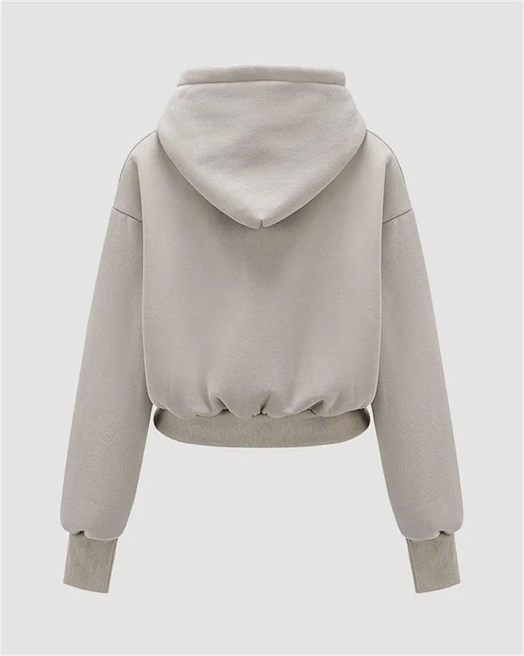 Oversized Zip Up Hoodie