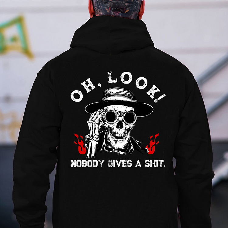 Oh Look Nobody Gives A Shit Hoodie
