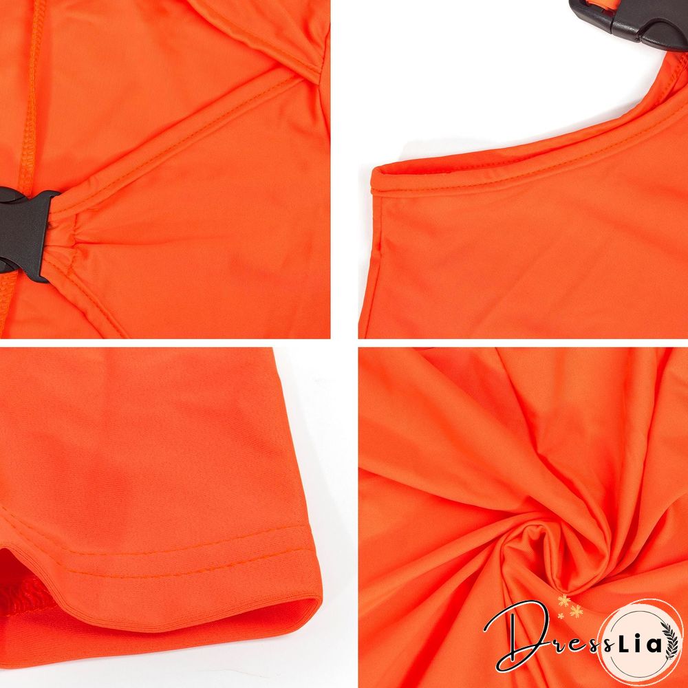 Women's Shorts Fluorescent Green Long Sleeve Jumpsuit