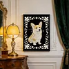 Diamond Painting-DIY Special Shaped Drill Pearl Painting Corgi(30x40cm)