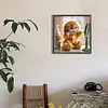 Diamond Painting -DIY Full Round Drill Cute Cat(40*40 CM)