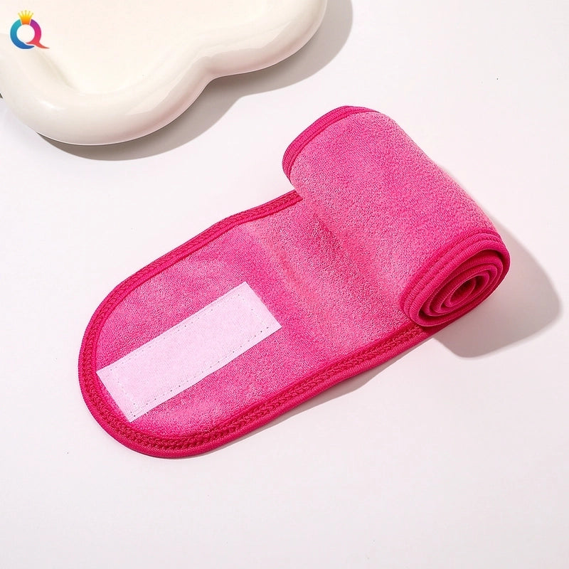 Minimalist Unisex Solid Color Cotton And Linen Spa Headband