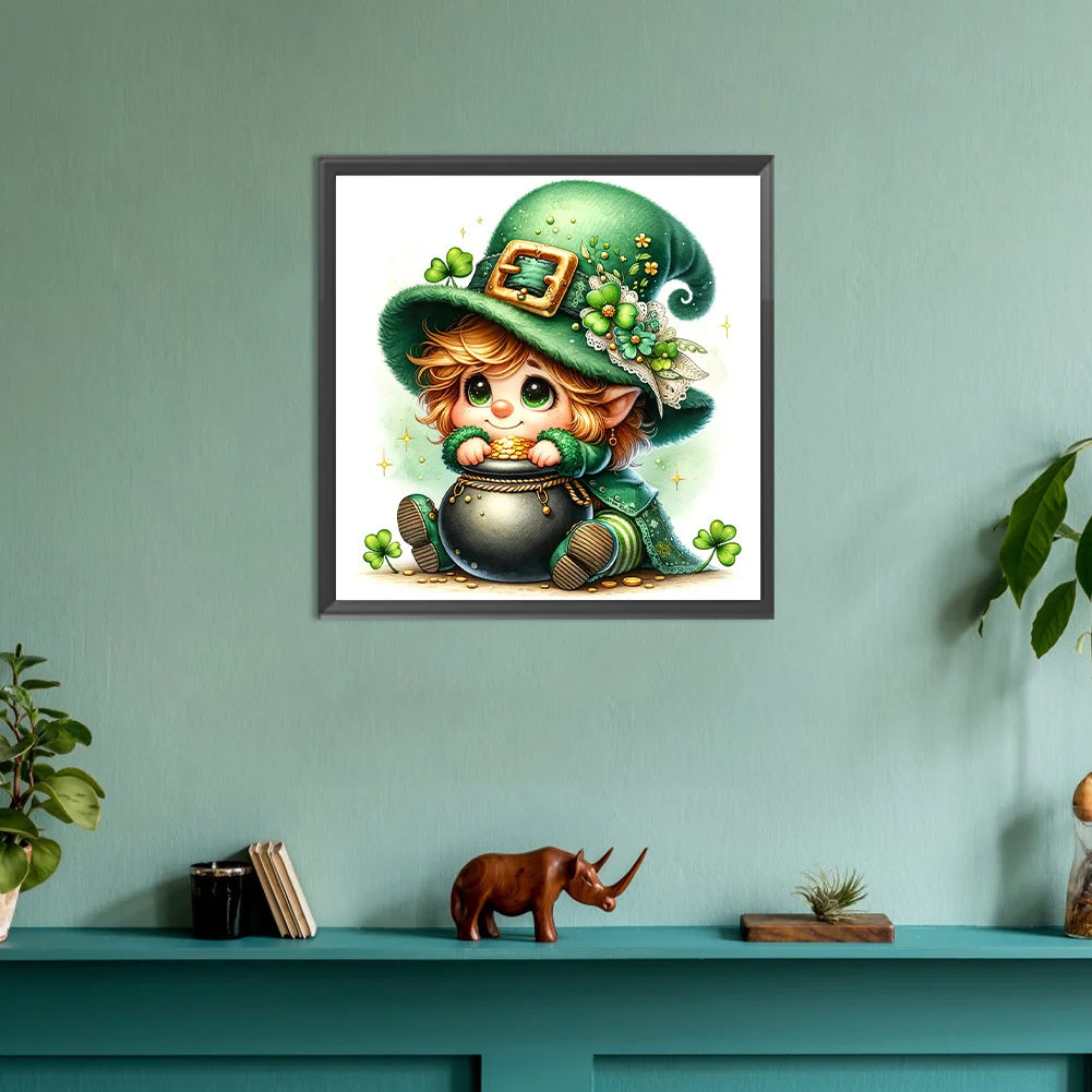 Diamond Painting - Full Round Drill - St.Patrick's Day(Canvas|30*30cm)