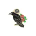 Mysterious Rose Crow