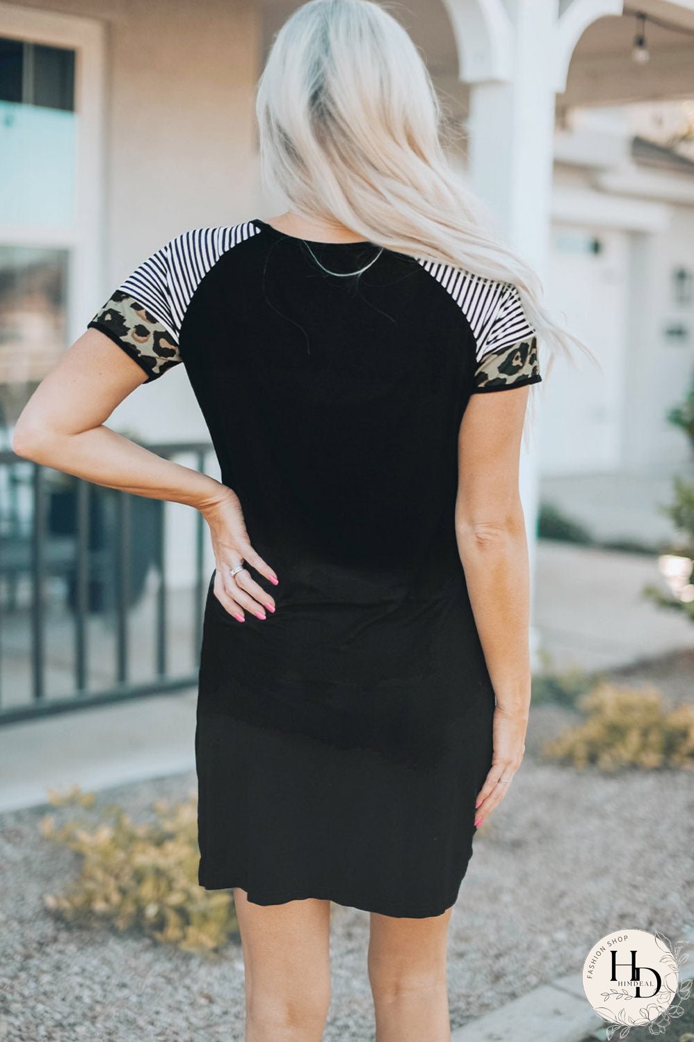 AMERICA Eagle Graphic Twisted Dress
