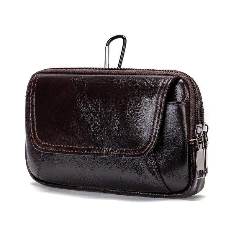 Mens Outdoor Vintage Durable Casual Belt Bags