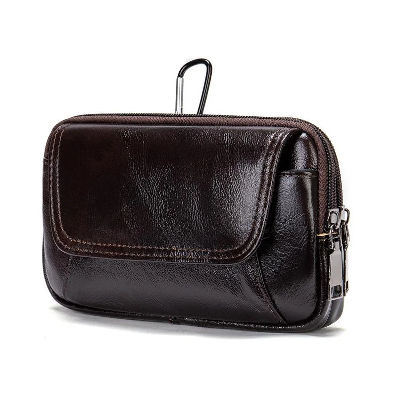 Mens Outdoor Vintage Durable Casual Belt Bags