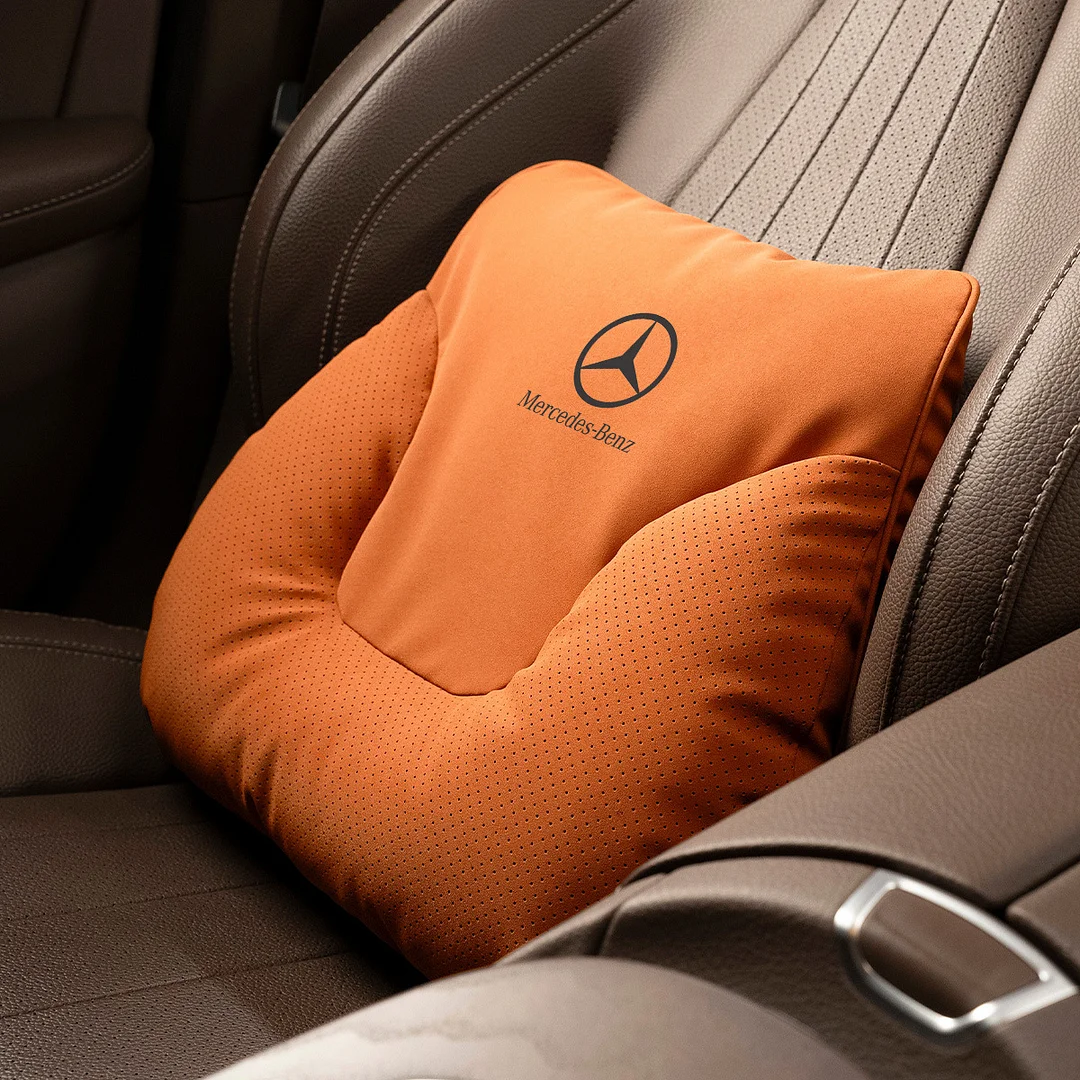 🔥Hot sale🔥Car high-end 6D ergonomic design lumbar headrest set