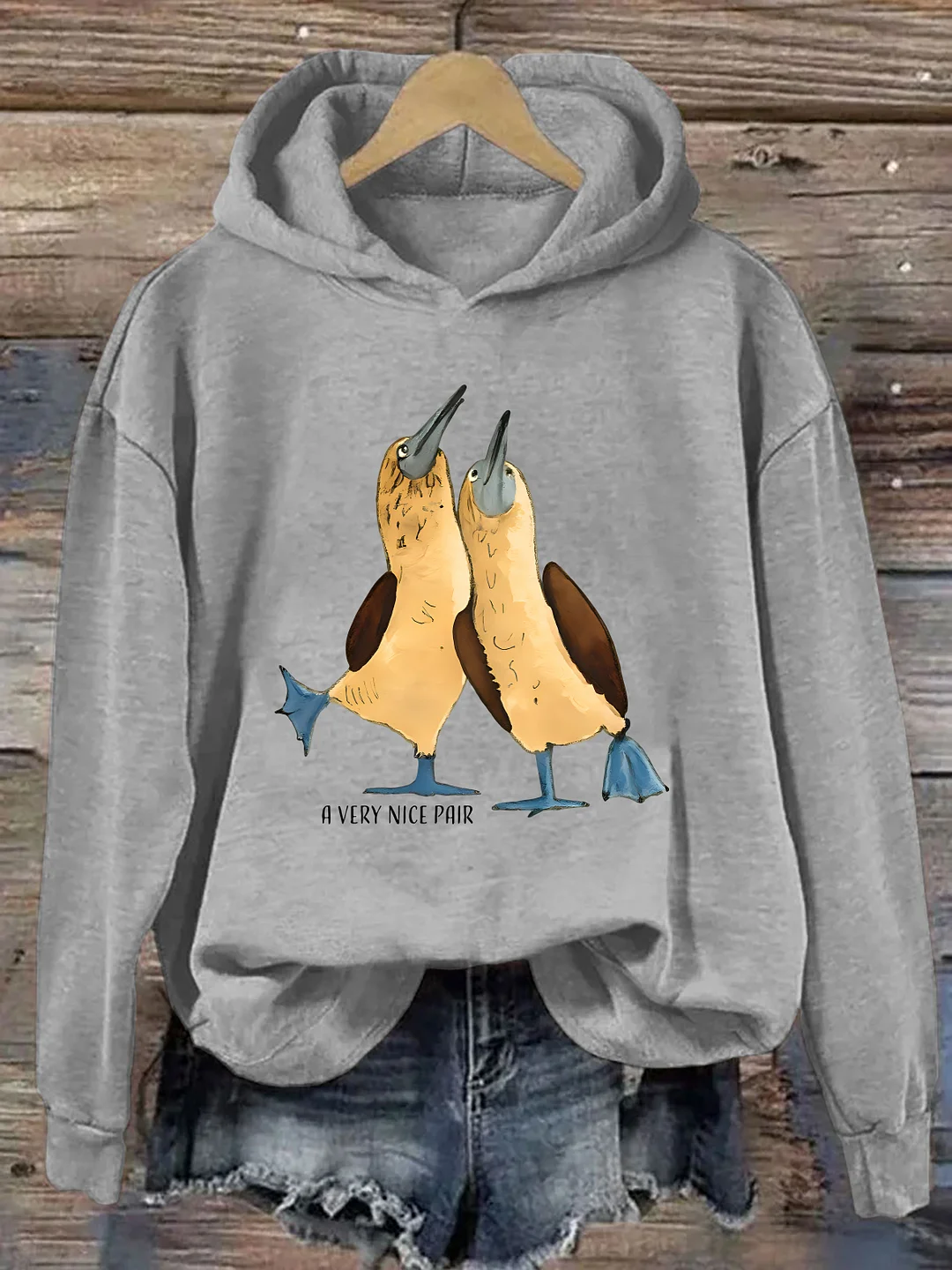 Blue Footed Booby Hoodie