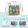 DIY Partial Special Shaped Drill Diamond Painting-Lion