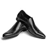 Men's Luxury Wingtip Leather Loafers