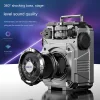 2024 New High Power Portable Bluetooth Speaker Outdoor Waterproof High Fidelity Surrounding Bass TF Card High Volume Subwoofer