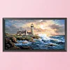 Lighthouse-11CT Stamped Cross Stitch Kit(85*40cm)