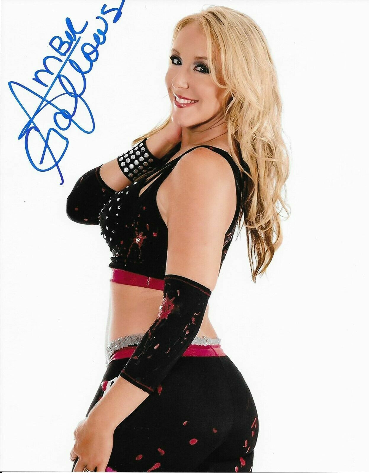 Amber O Neal Autographed Signed 8x10 Photo Poster painting ( WWE WWF ) REPRINT