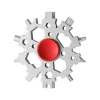 23 in 1 EDC Fingertip Gyroscope Multi-Function Snowflake Wrench Household Repair Tool Rotating Plum Blossom Cross Decompression Toy