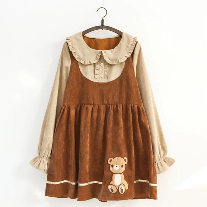 Harajuku Girl Sweet Bear Kawaii Dress FY028