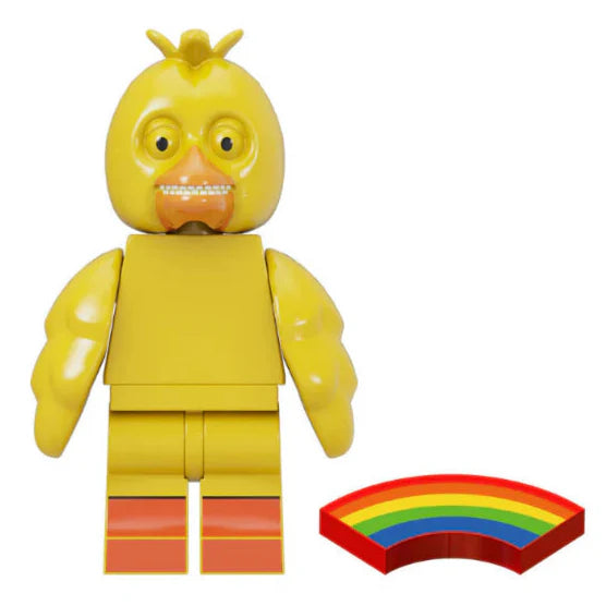 Yellow Rainbow Friend Custom Rainbow Friends Roblox Minifigure LBS monstertoys