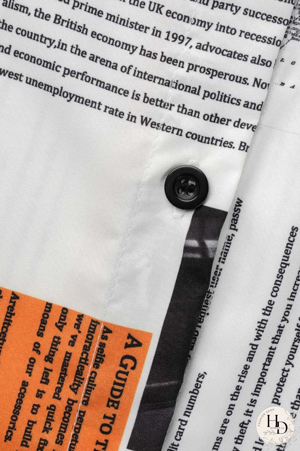 Black Pink Casual Print Patchwork Slit Turndown Collar Tops