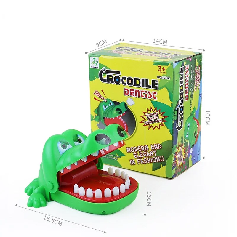 Crocodile Teeth Toys Game for Kids, Crocodile Biting Finger Dentist Games Funny Toys, 2020 Version Ages 3 and Up