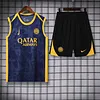 2025/2026 Inter Milan Pre-Match Training Dark Blue Vest+Shorts Football1:1 Thai Quality