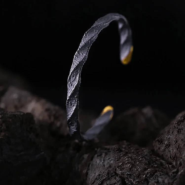 Coutureaura 999 Sterling Silver Mobius Bracelet