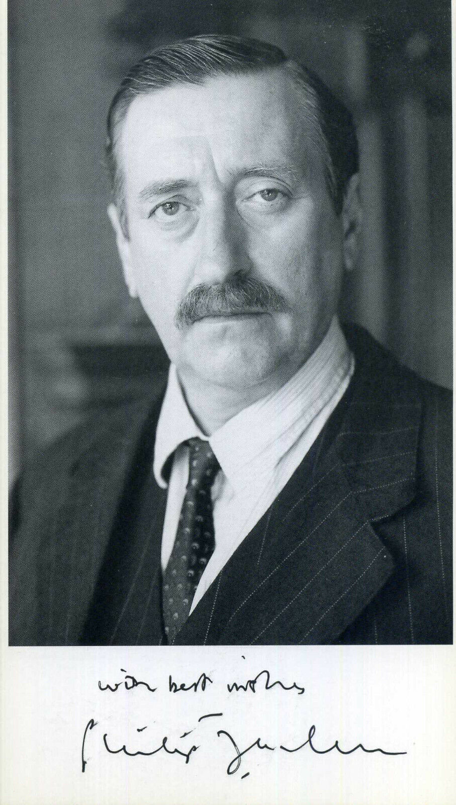 PHILIP JACKSON Signed Photo Poster paintinggraph - Film & TV Star Actor - preprint