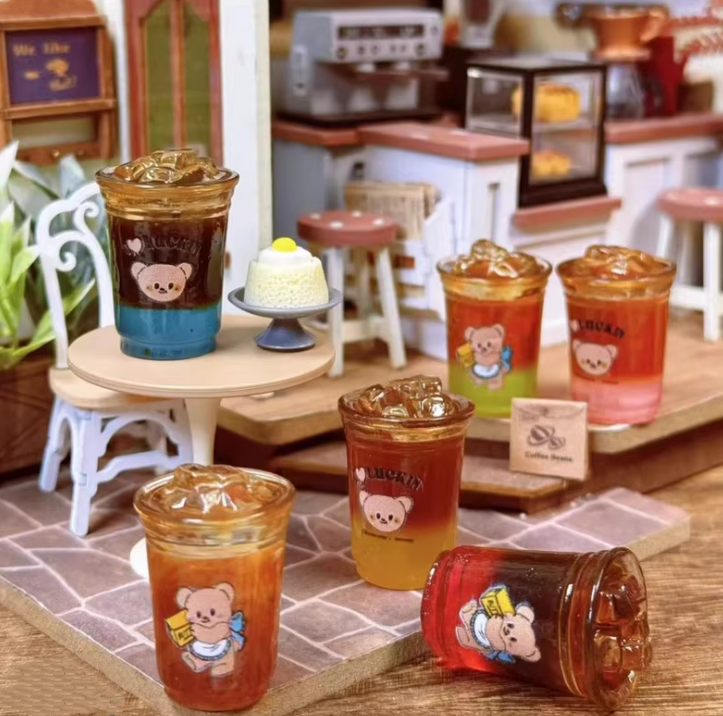 Mini Butter Bear Iced Americano Cup