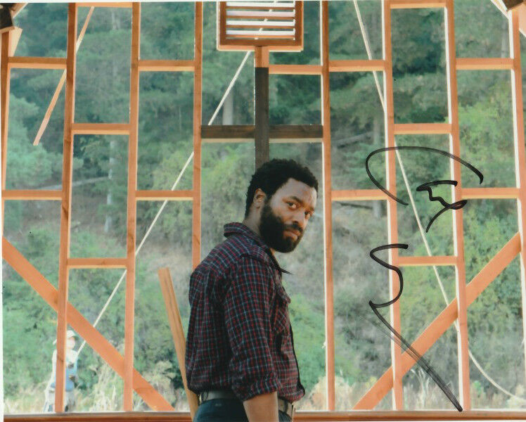 Chiwetel Ejiofor Z for Zachariah Signed Autographed 8x10 Photo Poster painting COA