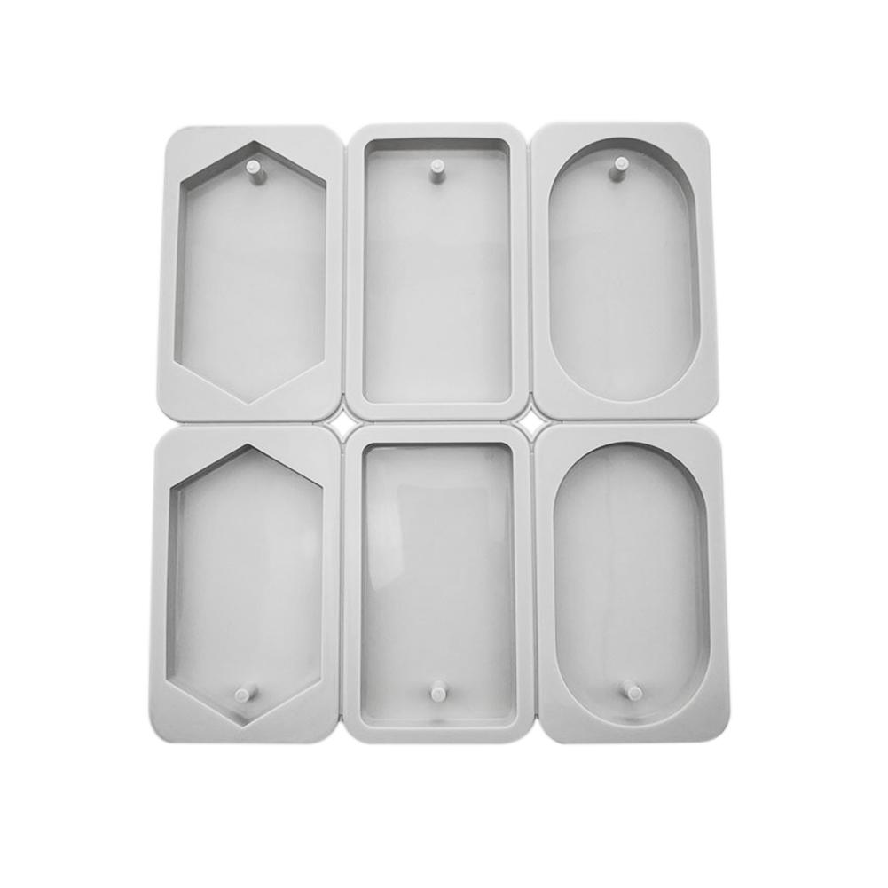

6pcs Prismatic Round Rectangle Silicone Mold - Baking, 501 Original