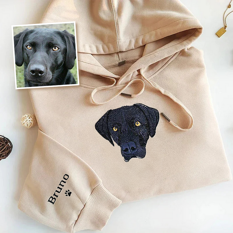 Labrador Lover Custom Embroidered Sweatshirt Hoodie T-shirt