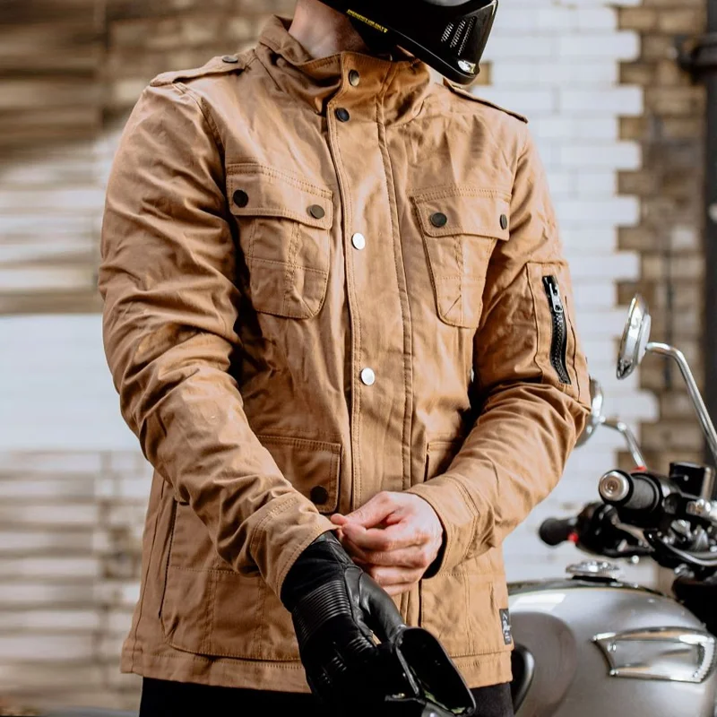 Adventure Double Layer Armored Biker Jacket