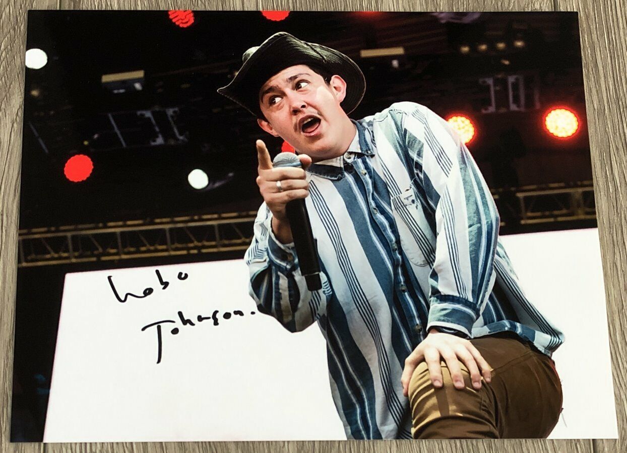 HOBO JOHNSON SIGNED PEACH SCONE TYPICAL STORY 8x10 Photo Poster painting AUTOGRAPH w/EXACT PROOF