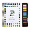 Watercolor Workbook 12 Colors Watercolor Paint Set with Paint Brush for Beginner