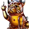 Prank Duck Glass Wine Bottle Middle Finger Whisky Dog Bottle Decanter for Bar