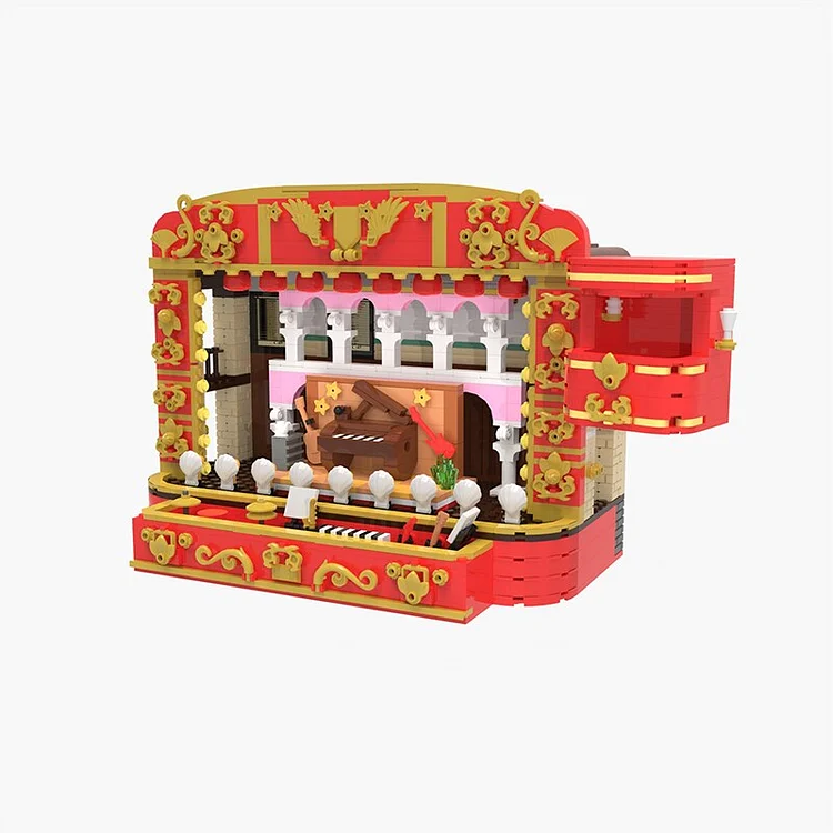 MOC 71033 Puppet Show Muppets Theater Compatible Figures Character Stage