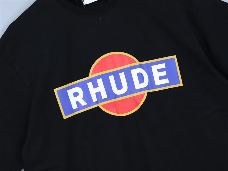 RHUDE 2023 Summer New Short Sleeve T-Shirt
