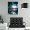 Lake and Sunrise-Full Square Diamond Painting