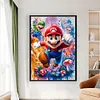 Super Mario-11CT Stamped Cross Stitch 40*60cm(Big Size)
