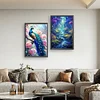 (US Local)2pack Paint By Numbers Kit On Canvas DIY Oil Art Animal Picture Wall Decor40x60cm