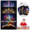 3PCS Secret World Coloring Book Set Mindfulness Art Books for Adults 