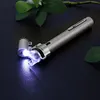 Mini Pen Magnifying Glass 100X LED Light Jewelry Loupe Microscope with Case