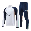 Ajax 1/4 Zip Tracksuit 2023/24 White